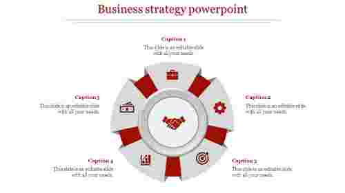 business strategy powerpoint-business strategy powerpoint-5-Red